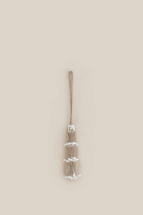 Tassel Natural with Beads - Home and Soul