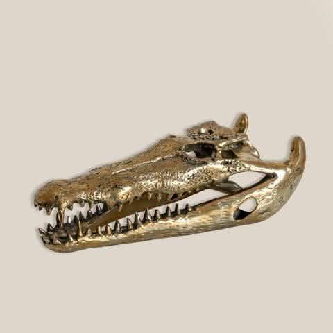 Crocodile Decor Bronze - Home and Soul
