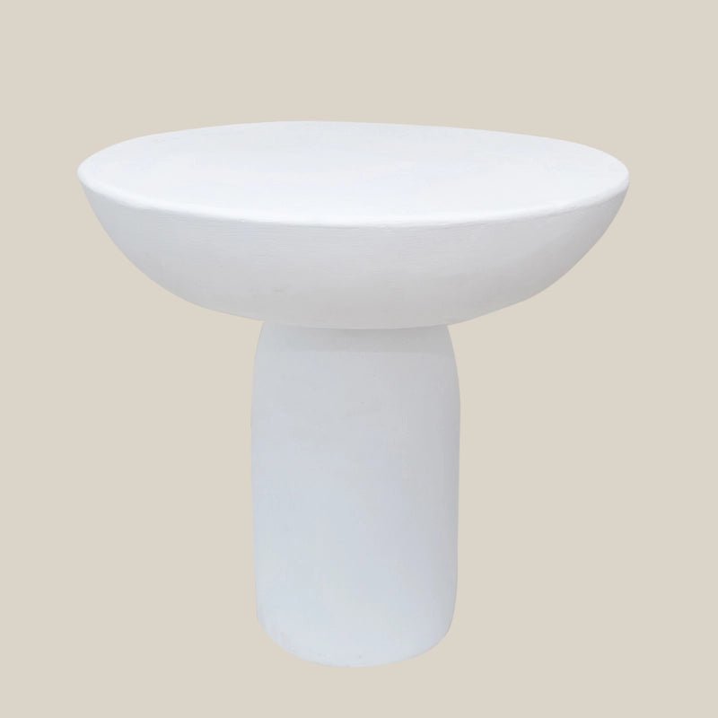 Aisha concrete white table