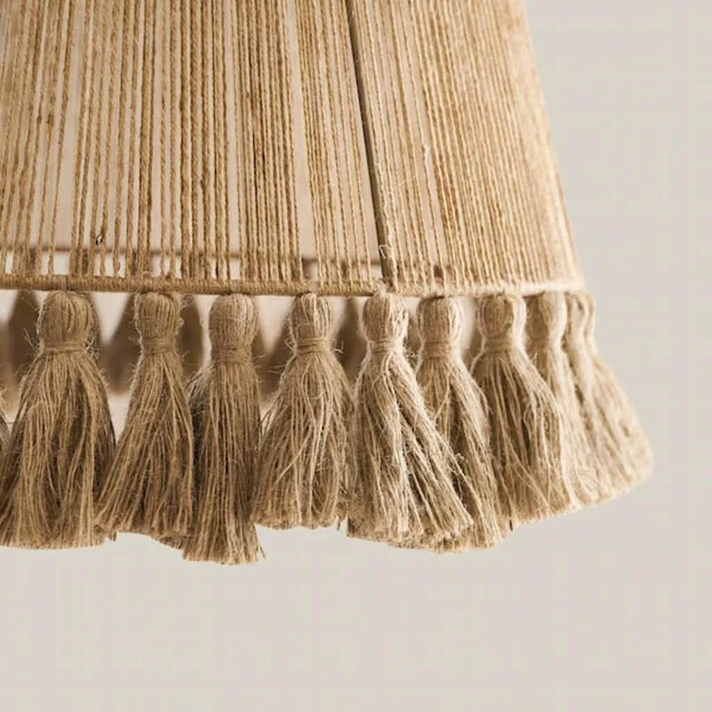 Amara Jute Pendant Light Natural - Home and Soul