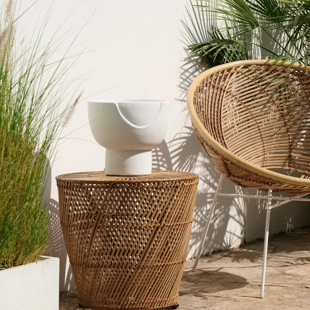 Table Andres Rattan Side - Home and Soul