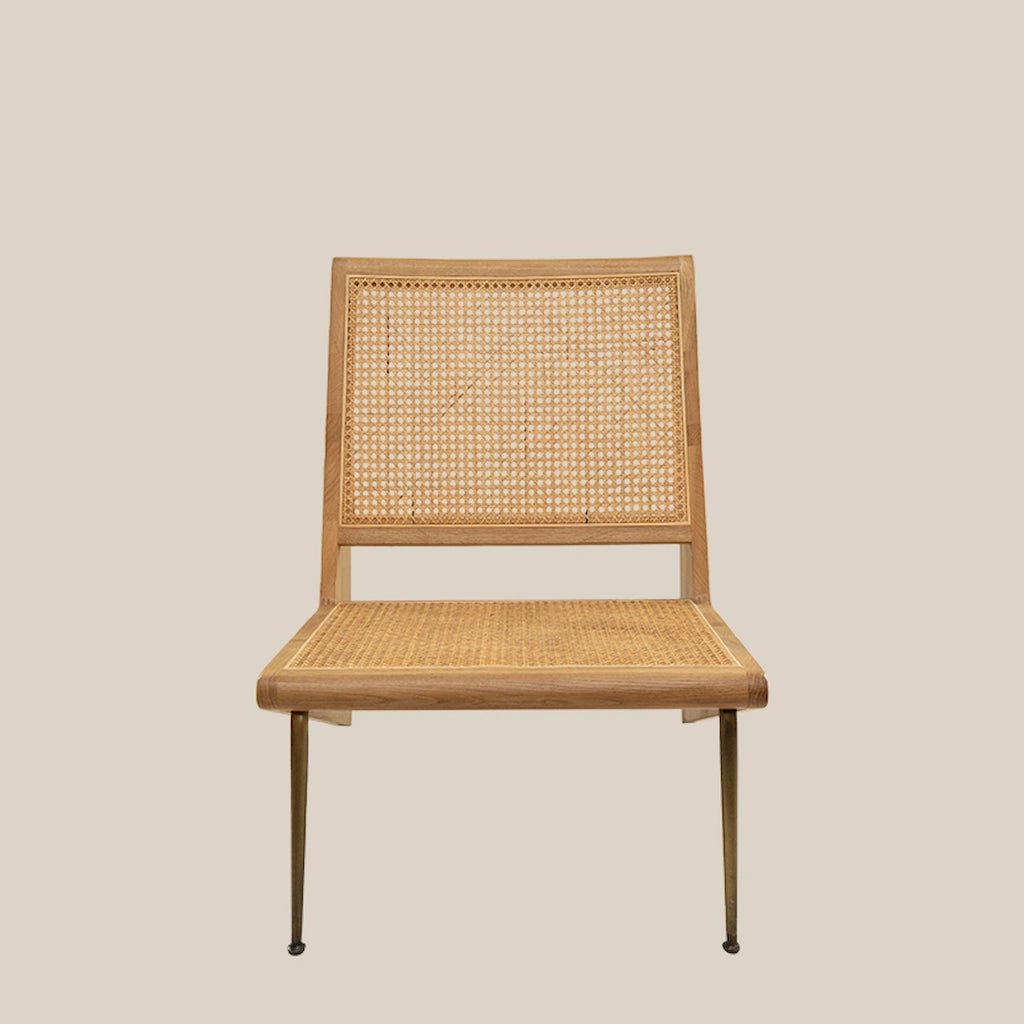 Armchair with Bronze Legs