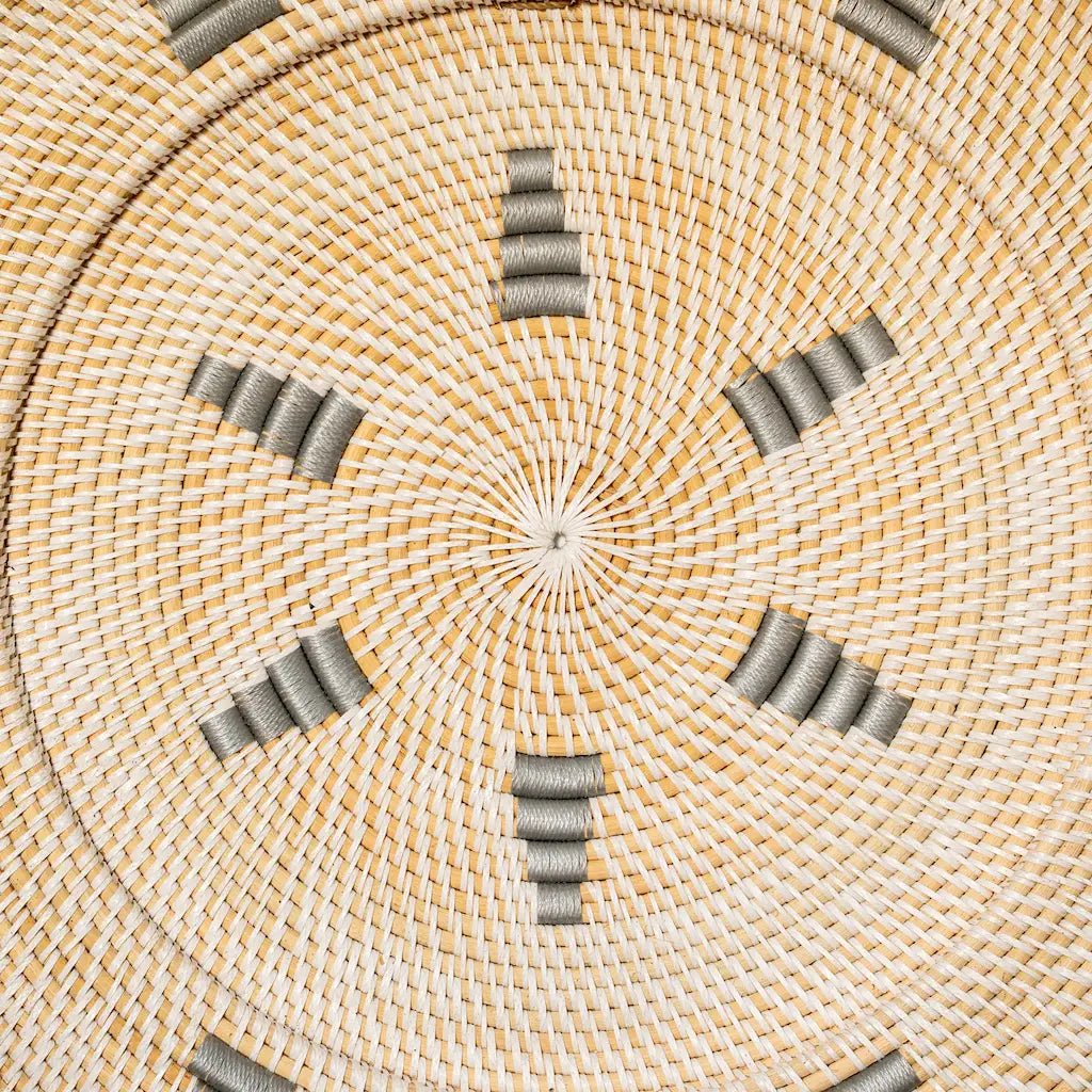 Wall Decor Large Carlos Rattan Round - Home and Soul