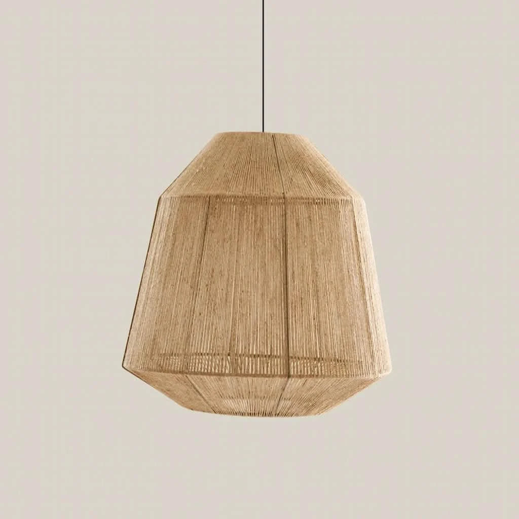 Chiara Jute Pendant Light Large - Home and Soul