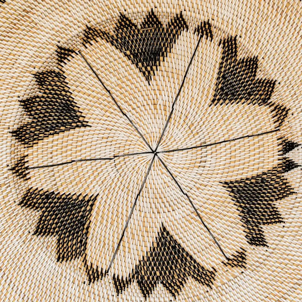 Decor X Large Claira Rattan Round Wall - Home and Soul