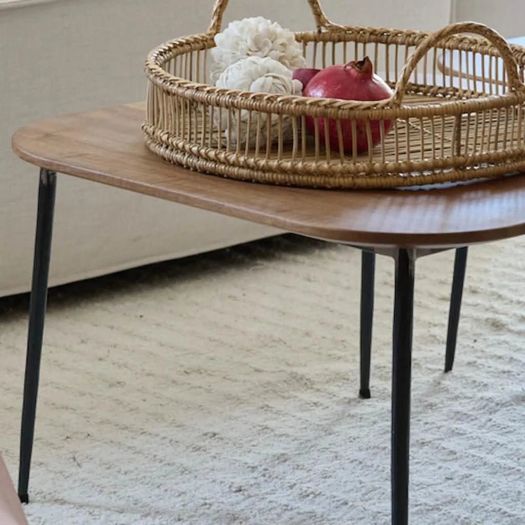 Coffee Table Wood Square Copenhagen - Home and Soul