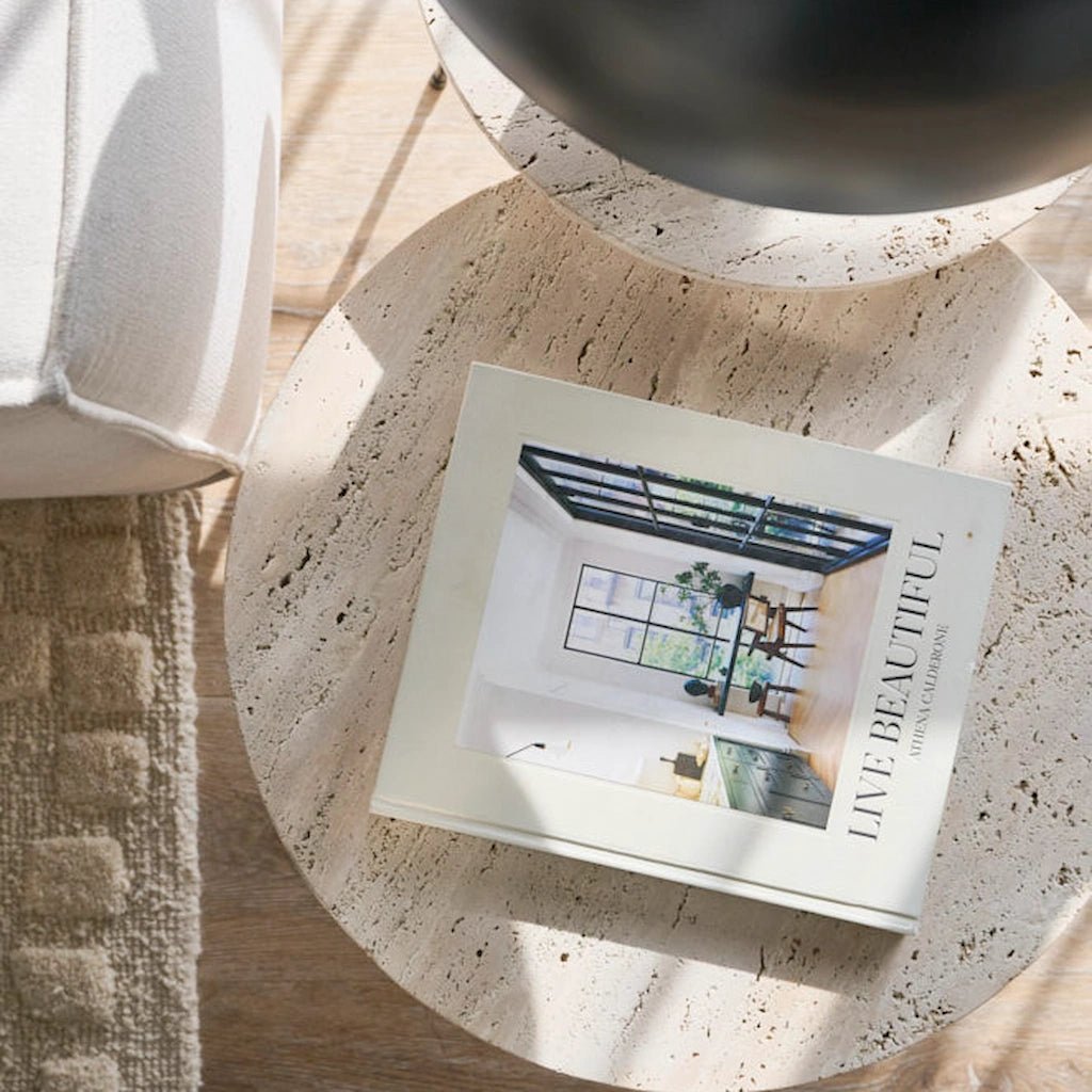 Alternative view of Emma Travertine Table - Home and Soul