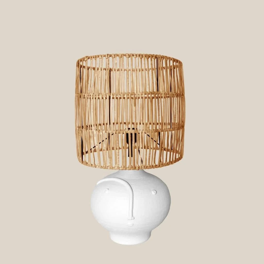 Fernando Table Lamp White - Home and Soul