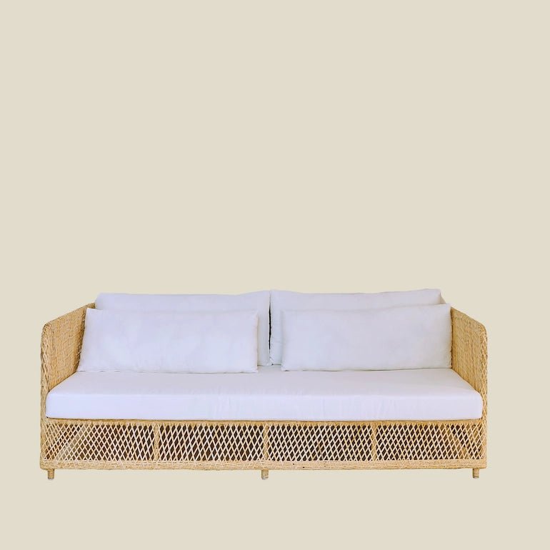 Isabella Rattan Sofa