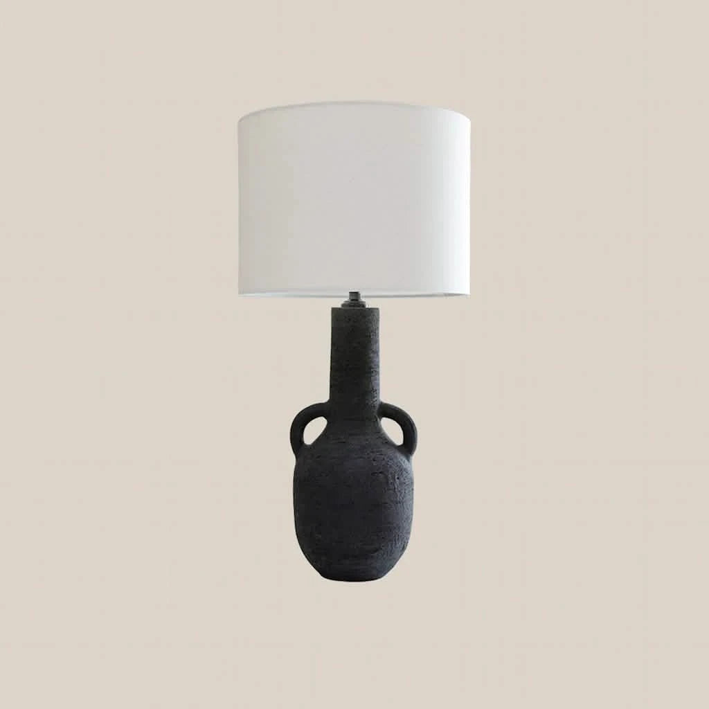 Black and White Table Lamp - Home and Soul