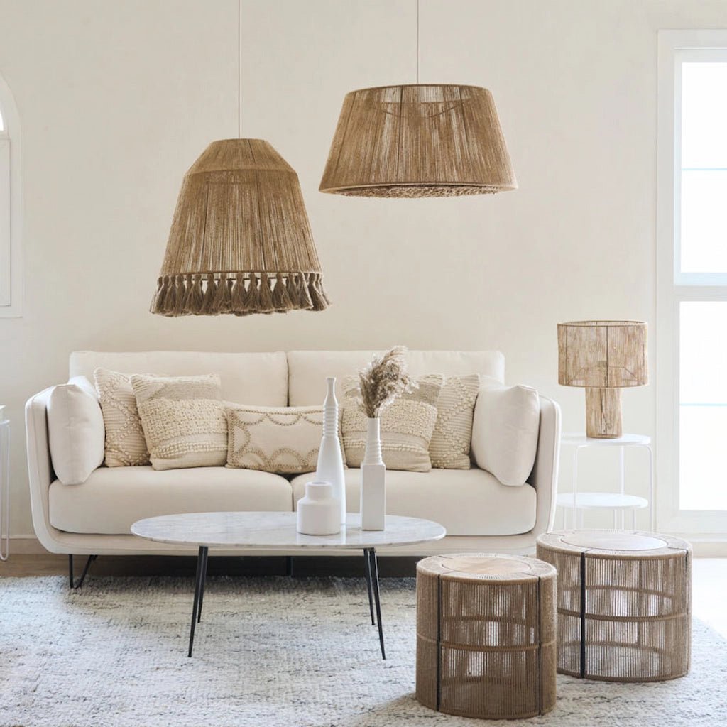 Small Kayla Jute Side Table - Home and Soul