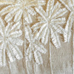 With White Palm Linen Cushion - Home and Soul