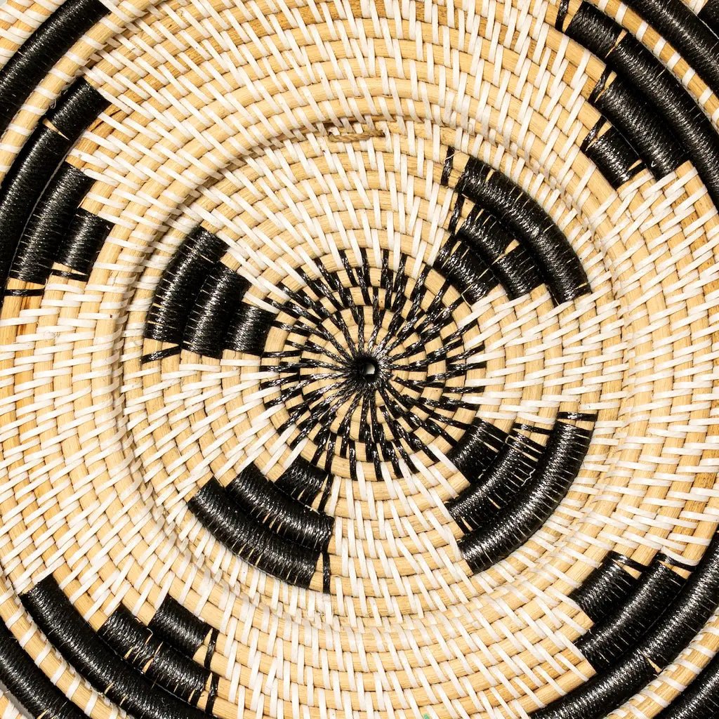 Round Wall Decor Small Maria Rattan - Home and Soul