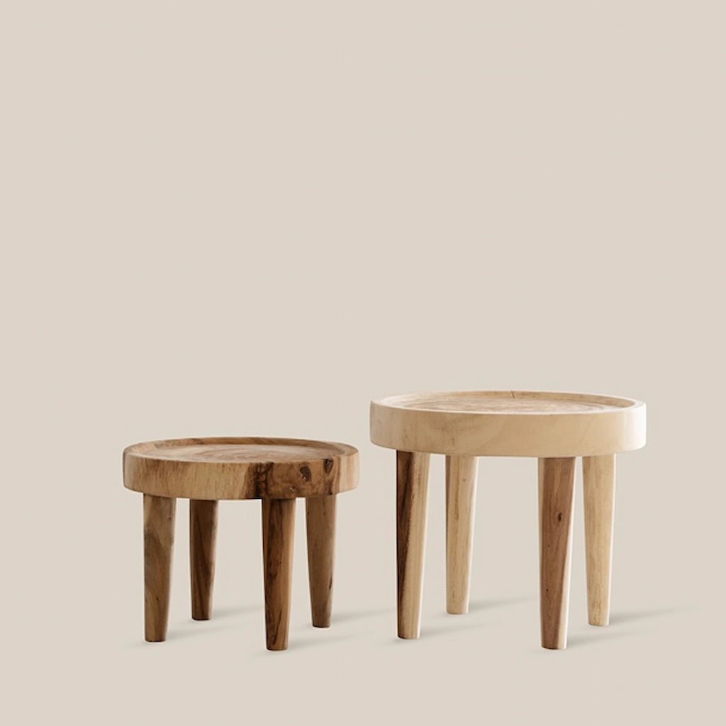 Monique Solid Wood Coffee Table Medium - Home and Soul Dubai