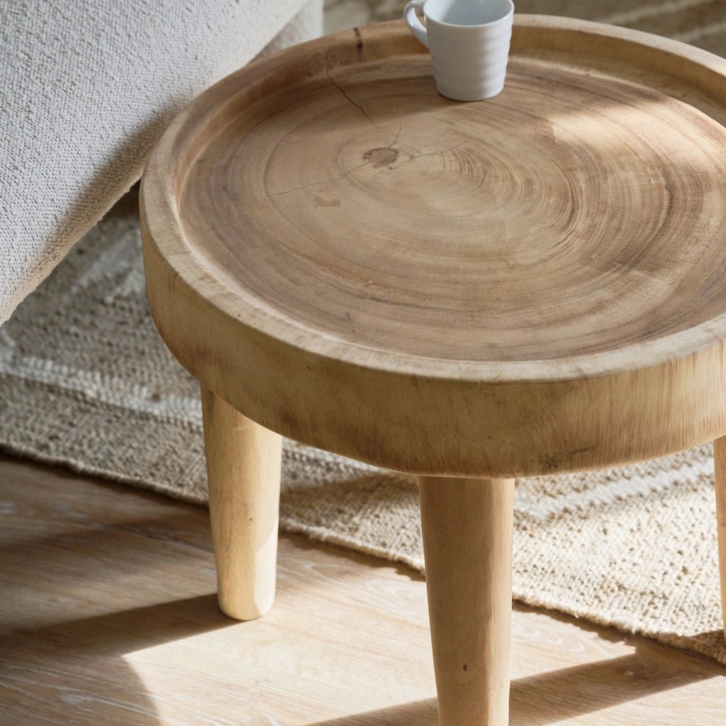 Monique Solid Wood Coffee Table Medium - Home and Soul Dubai