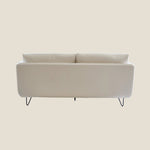 Sofa Munich White Two Seater - Home and Soul
