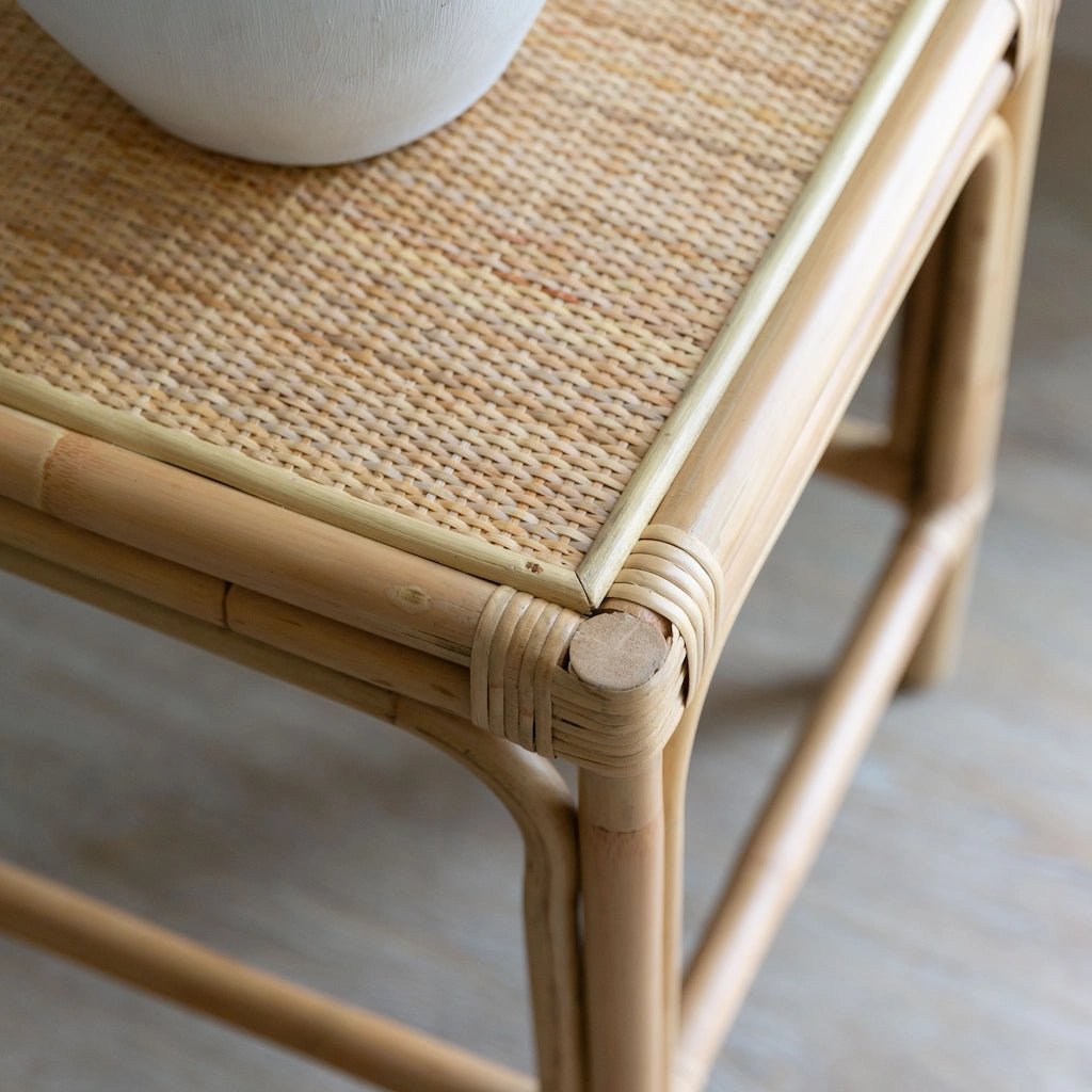 Alternative view of Naples Rattan Table - Home and Soul
