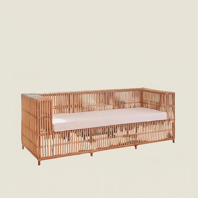 3 Seater Rattan Sofa Outdoor Sustainable - Home and Soul