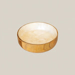 Sustainable Wooden Capiz Shell Bowl Large - Home and Soul