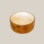 Sustainable Wooden Capiz Shell Bowl - Home and Soul