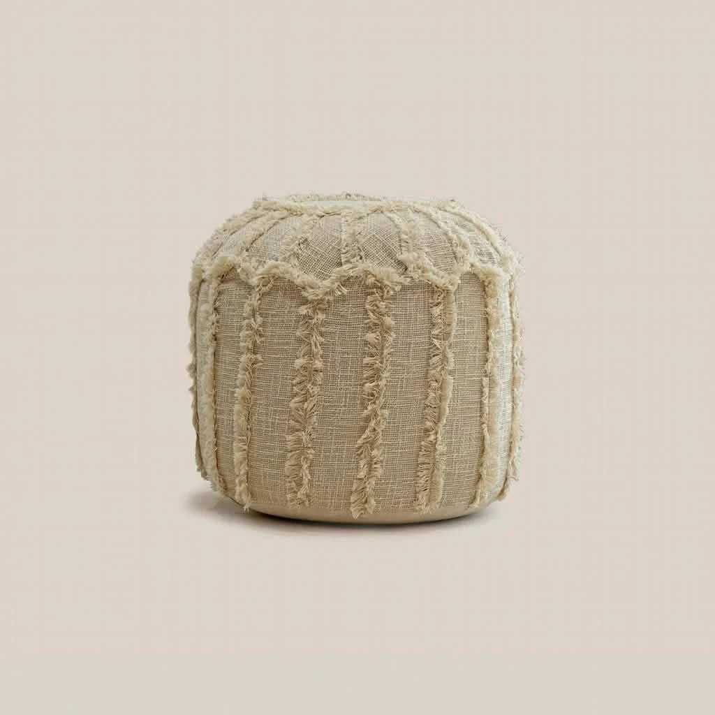 Angelica Sustainable Pouf - Home and Soul