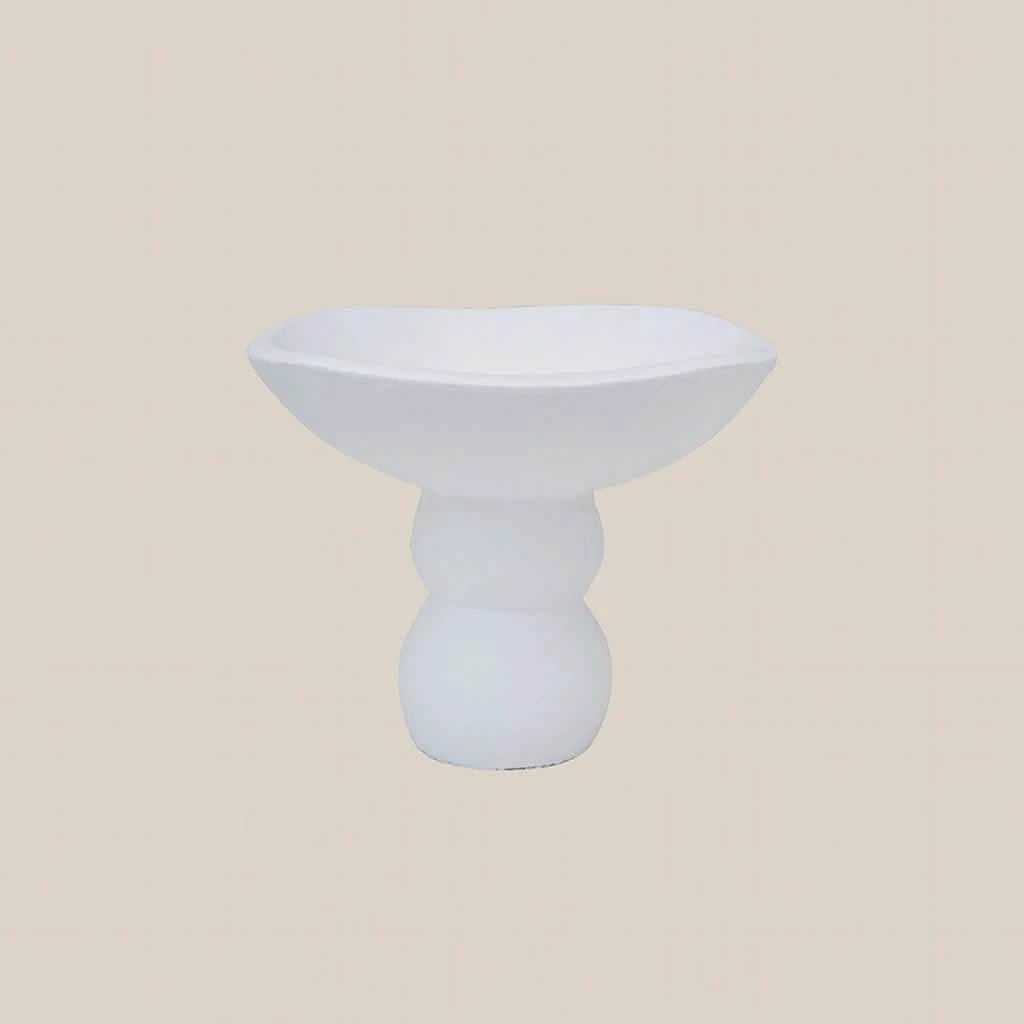 Annalise Standing Bowl White - Home and Soul