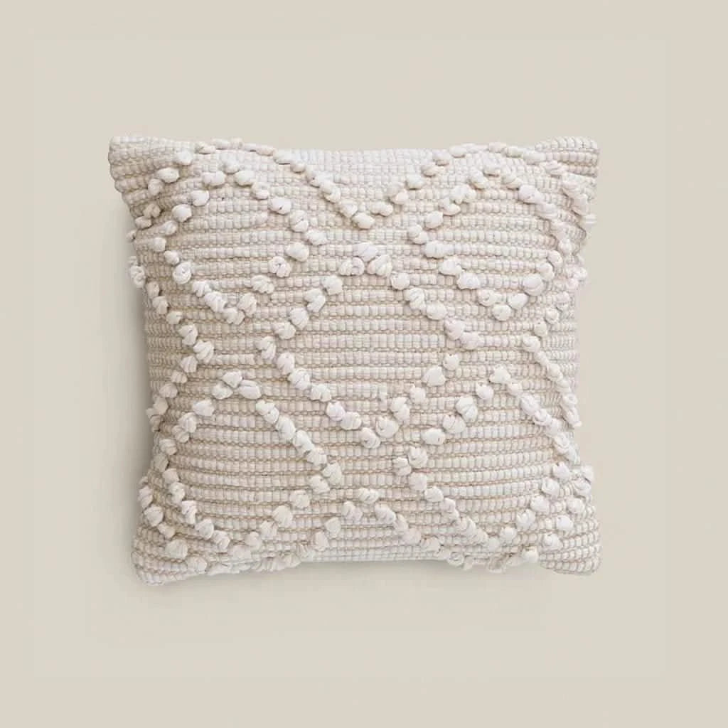 Audrey Cushion White - Home and Soul