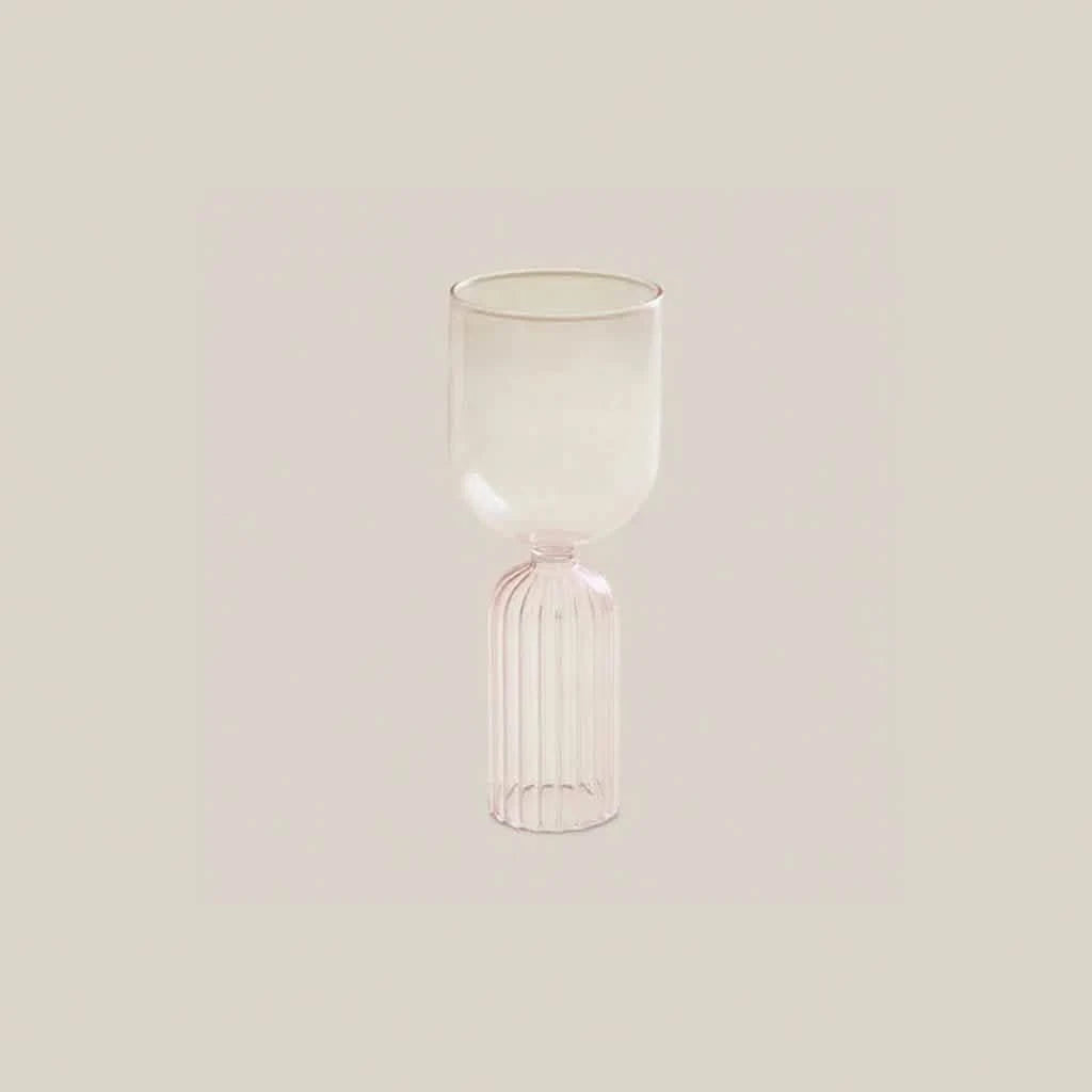 Brielle Glass Vase Pink - Home and Soul