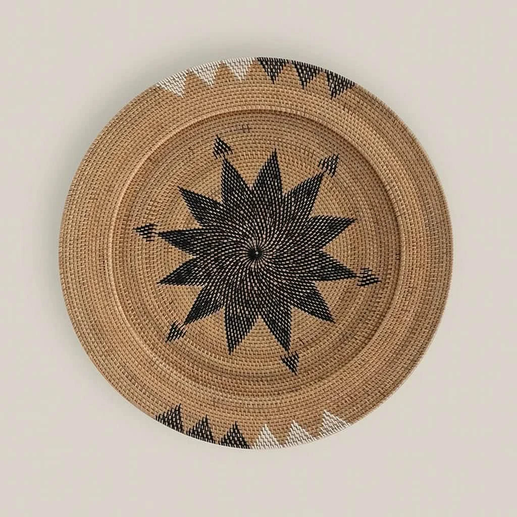 Celestine Rattan Wall Decor 80 cm - Home and Soul