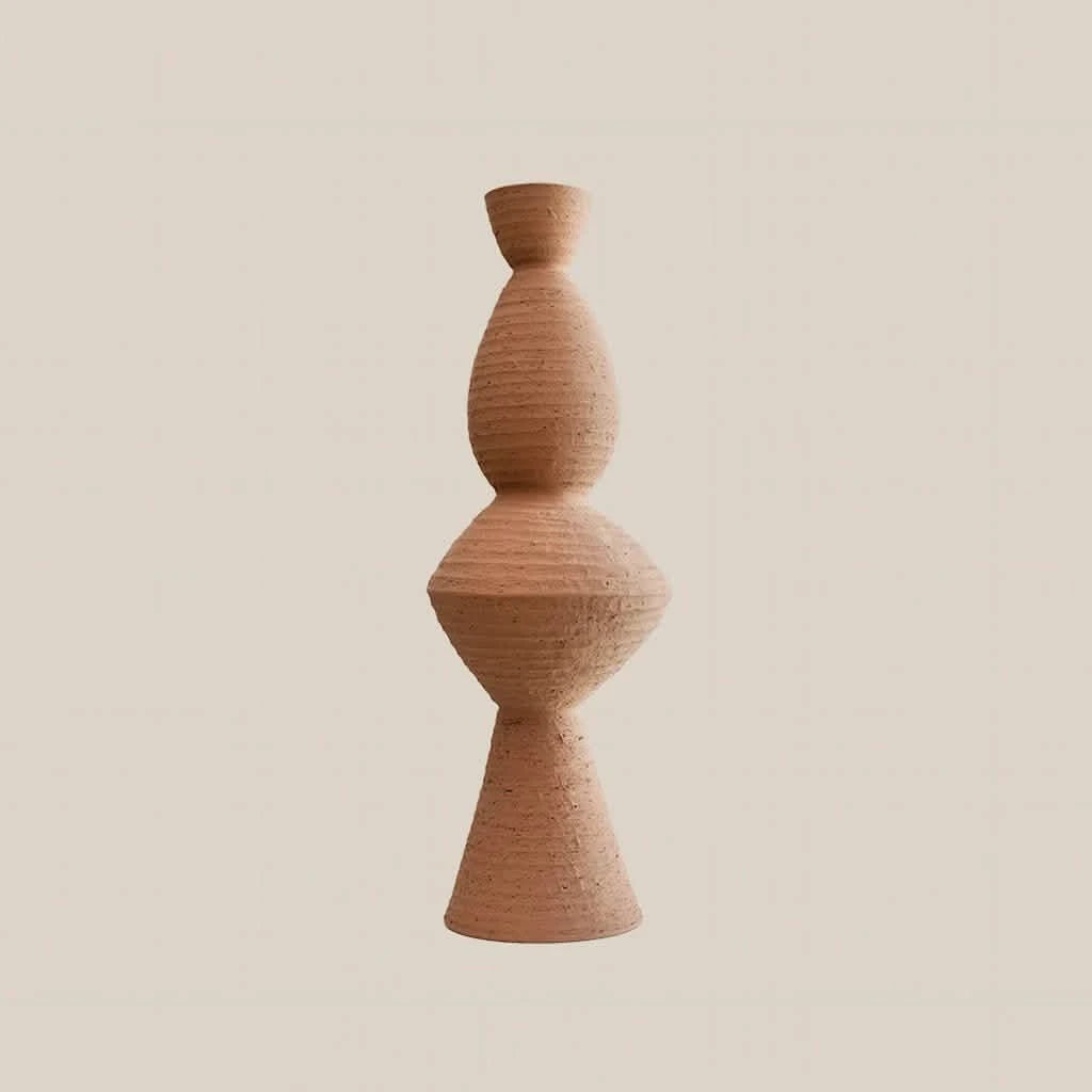 Eliza Ceramic Vase Camel - Home and Soul