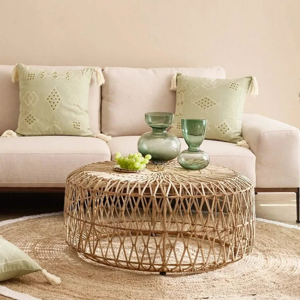Estelle Rattan Coffee Table - Home and Soul Dubai