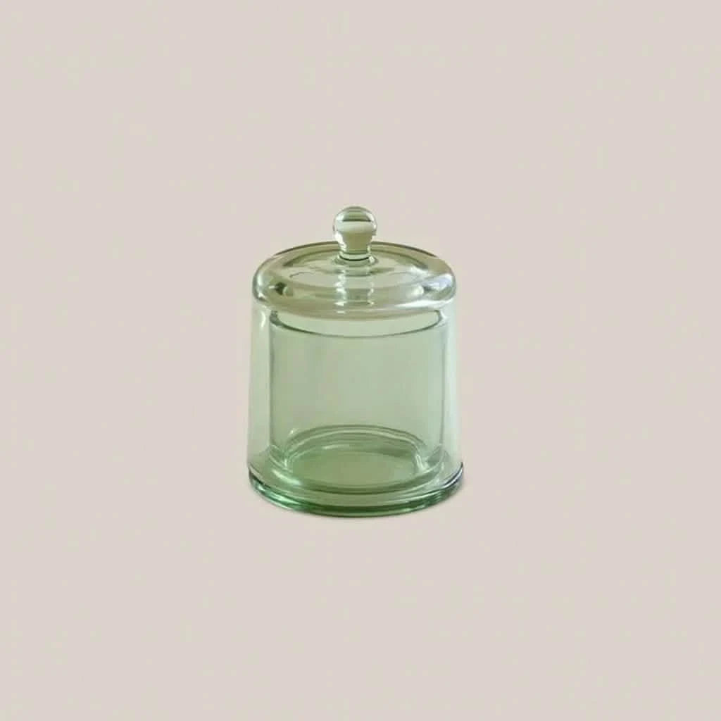Glass Candle Holder Green - Home and Soul
