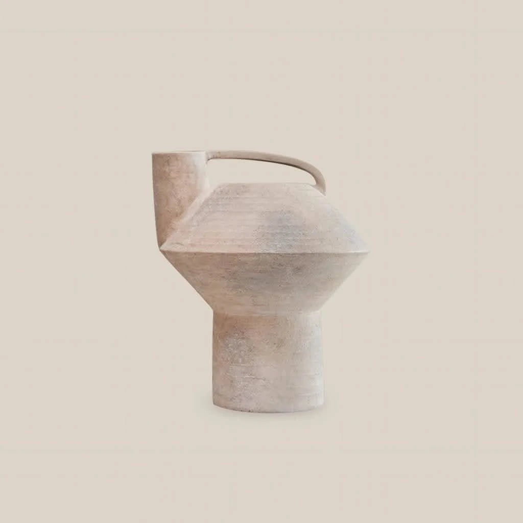 Myla Ceramic Vase White - Home and Soul
