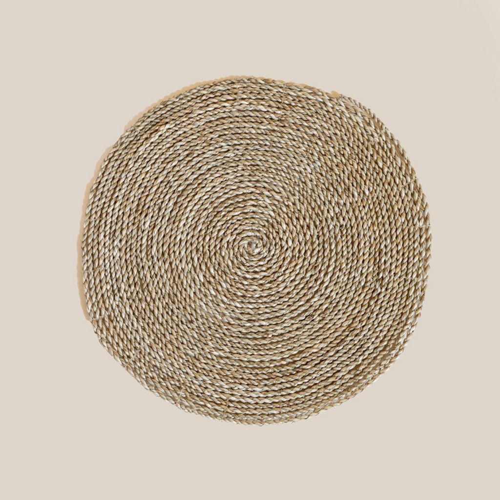 Placemat Round Natural - Home and Soul