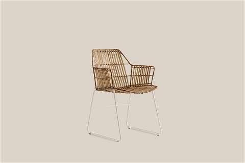 Angelo Rattan Dining Chair W