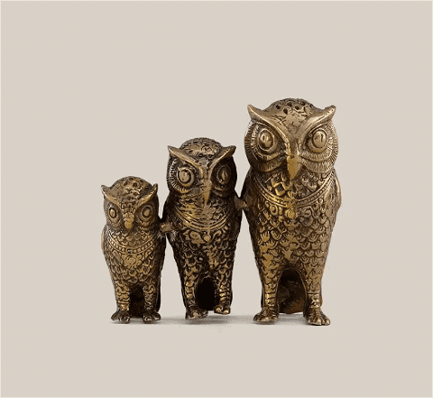 Owl Bronze decor