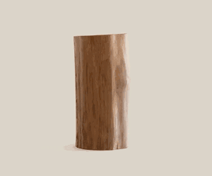 Wooden Candle Large