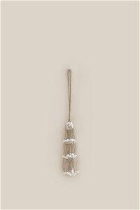Tassel Natural with Beads