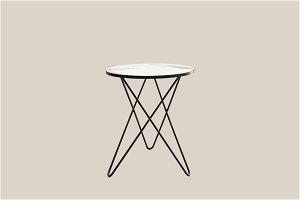 Leon Marble Side Table