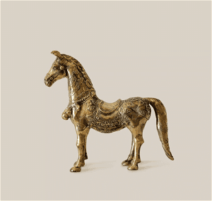 Horse decor Bronze S