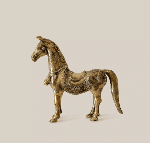 Horse decor Bronze S