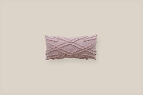 Pink Cushion with PomPom