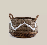 Alesandro Basket White Medium