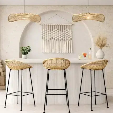 Rattan furniture in a modern Dubai home interior, 2026 trends