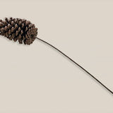 Pine Cone with Stem Large