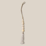 Natural Tassel with Shell 4