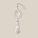 White Round Tassel