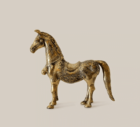 Horse Decor Bronze M - Home and Soul Dubai