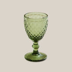 Green Wine Glass - Home and Soul Dubai