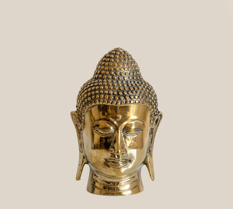 Buddha Head Bronze